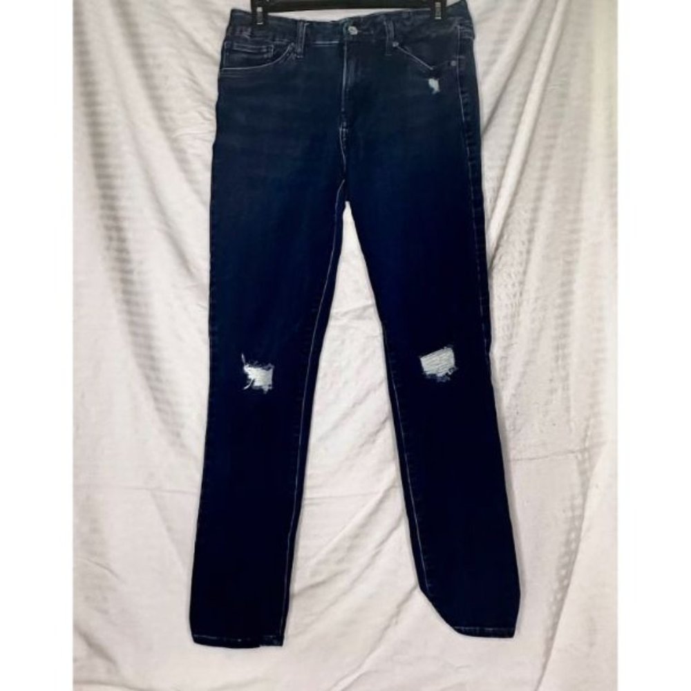 EXPRESS Skinny Mid Rise Ultra Hyper Stretch Jean Size 6 Medium